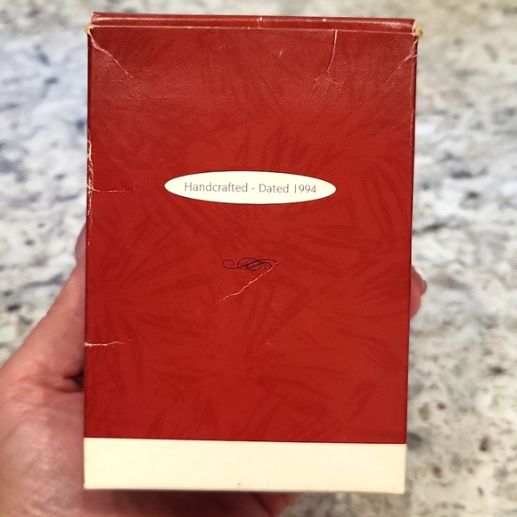 Vintage Hallmark 1994 Santa's Lego Sleigh Ornament - Picture 2 of 6